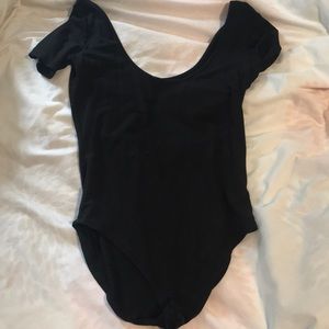 Black body suit—worn once
